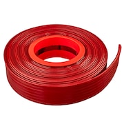 HYDROMAXX 3"x100Ft High Pressure Red Lay Flat Discharge and Backwash Hose RLF300100
